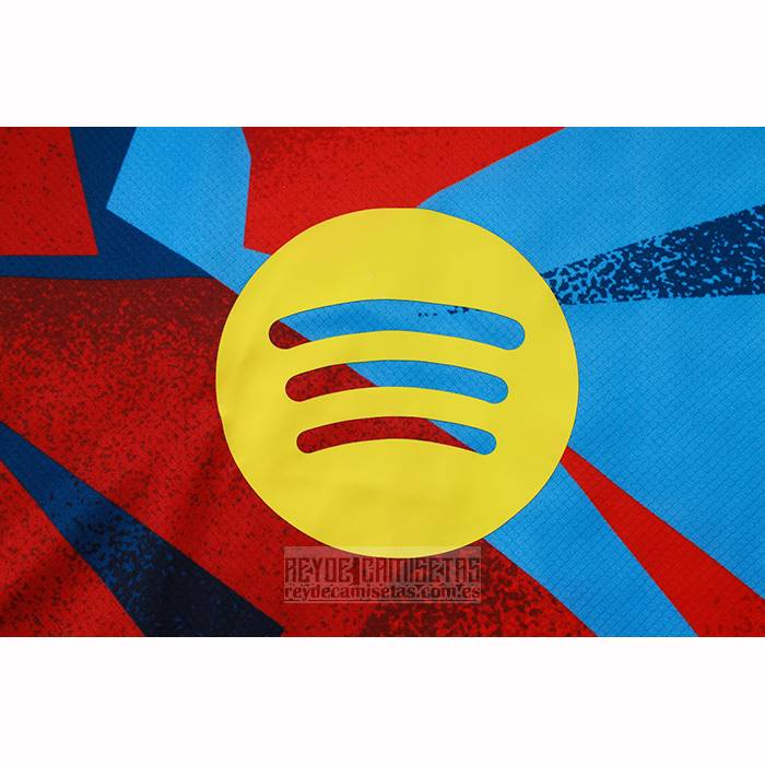 Chandal del Barcelona Manga Corta 2025-2026 Azul Rojo - Pantalon Corto